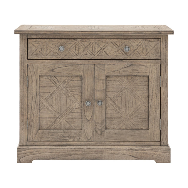 Rustique Sideboard 2 Door 1 Drawer – Natural