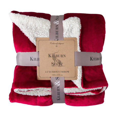 Sterling Fleece Sherpa Throw