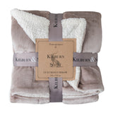 Sterling Fleece Sherpa Throw
