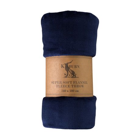 Kilburn & Scott Super Soft Flannel Fleece Throw