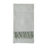Herringbone Faux Mohair Throw