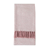 Herringbone Faux Mohair Throw
