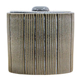 Estrid Ribbed Lidded Jar