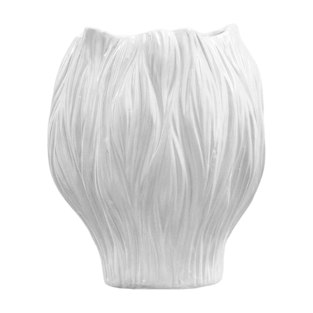 Flora Textured Ceramic Vase