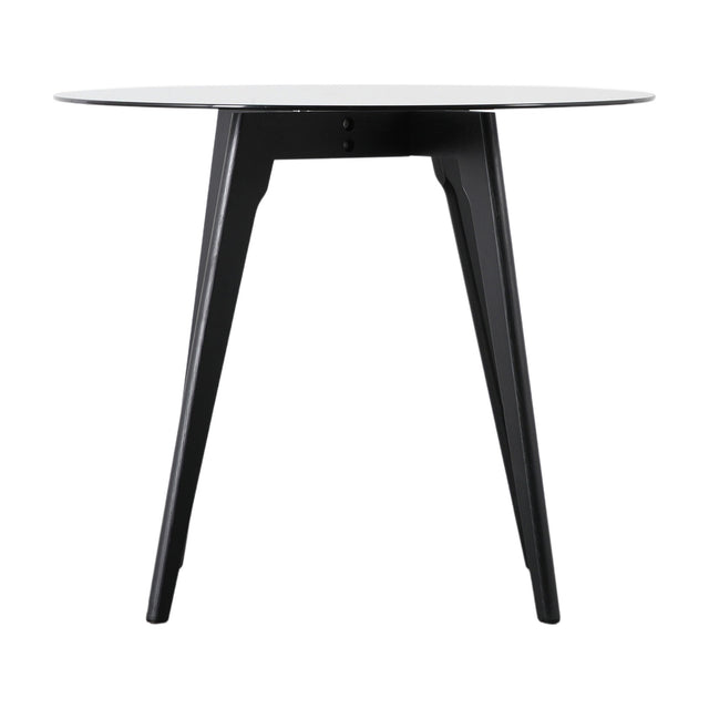 Blair Round Dining Table – Black