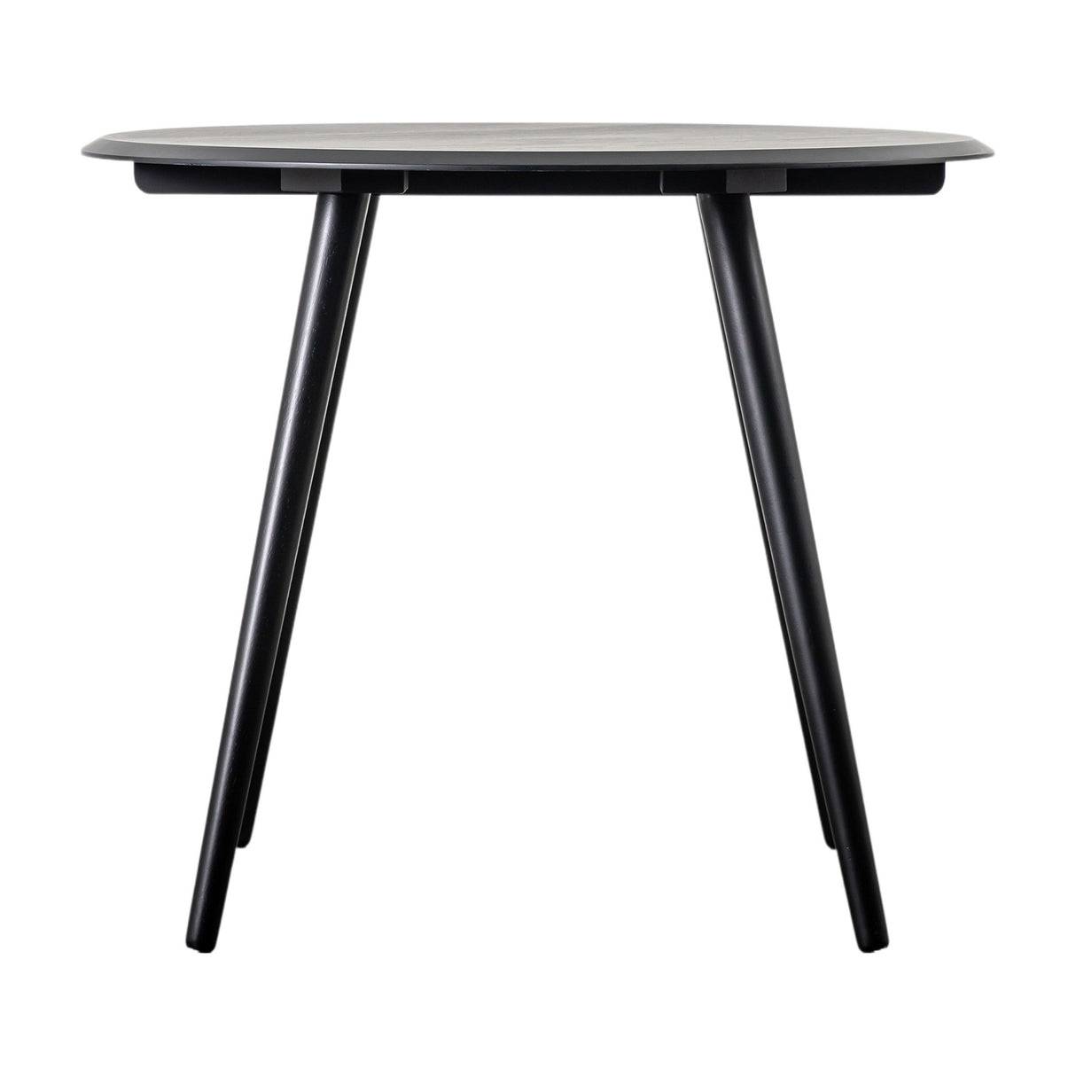 Maddox Round Dining Table – Black