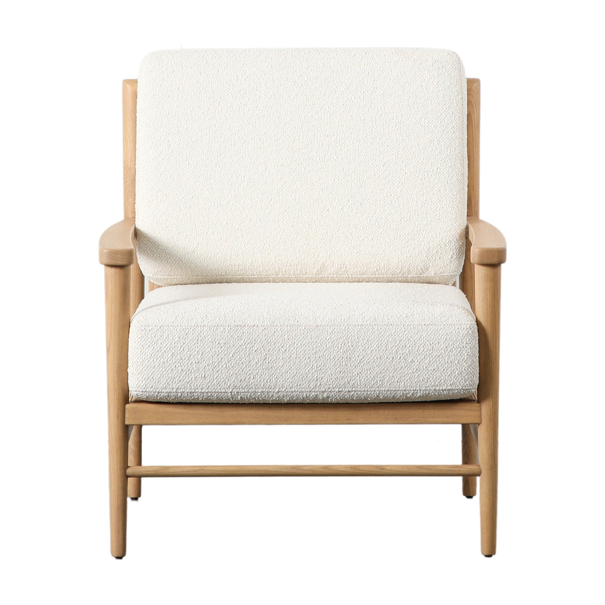 Odesa Bouclé Armchair – Cream