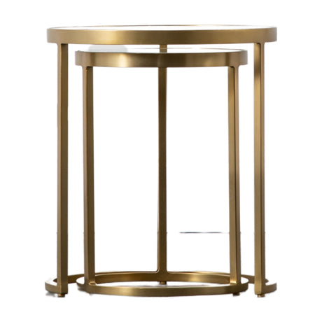 Rowe Round Nesting Tables Set of 2