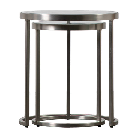 Rowe Round Nesting Tables Set of 2