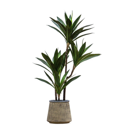 Artificial Yucca Potted Plant – Green