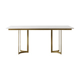 Everton Dining Table with Stone Top