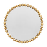 Ceretti Beaded Round Mirror