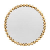 Gold Round Mirrors