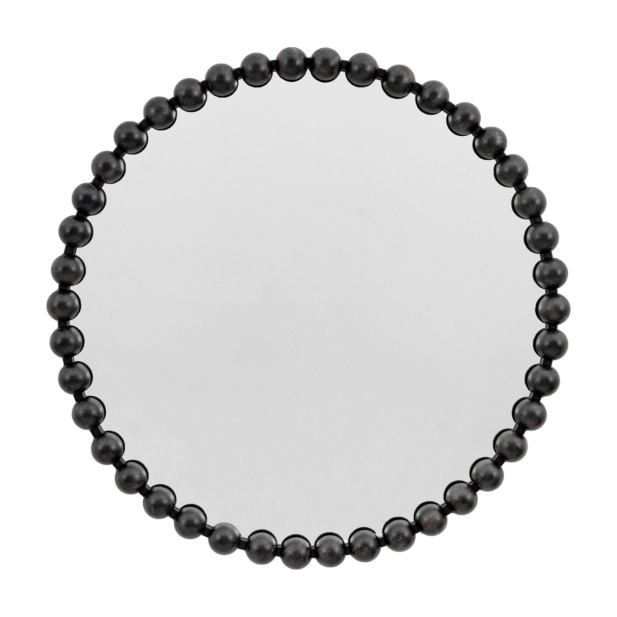 Ceretti Beaded Round Mirror