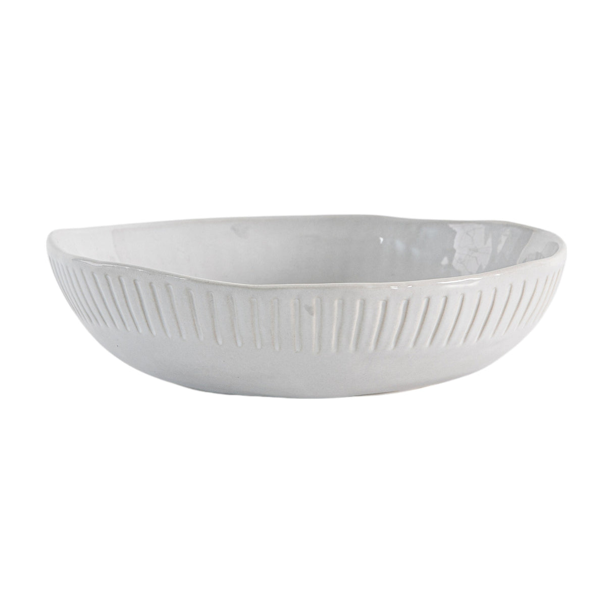 Organic Ridged Pasta Bowl Set of 4