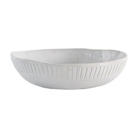 Organic Ridged Pasta Bowl Set of 4