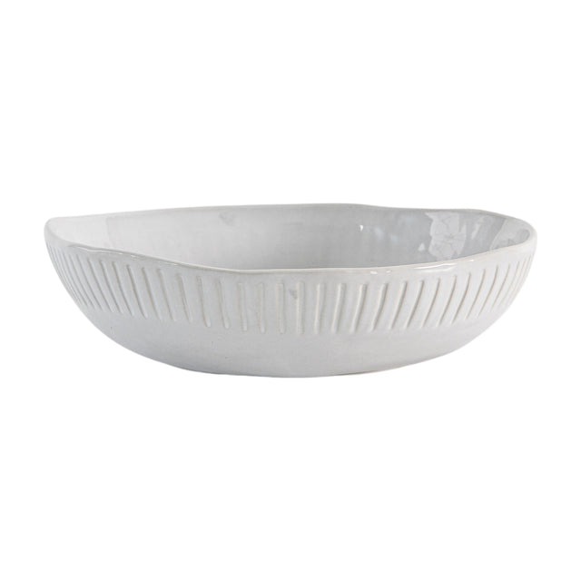 Organic Ridged Pasta Bowl Set of 4