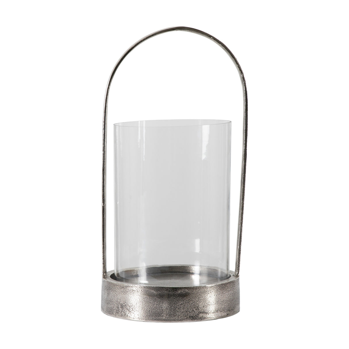 Linton Hurricane Lantern – Silver