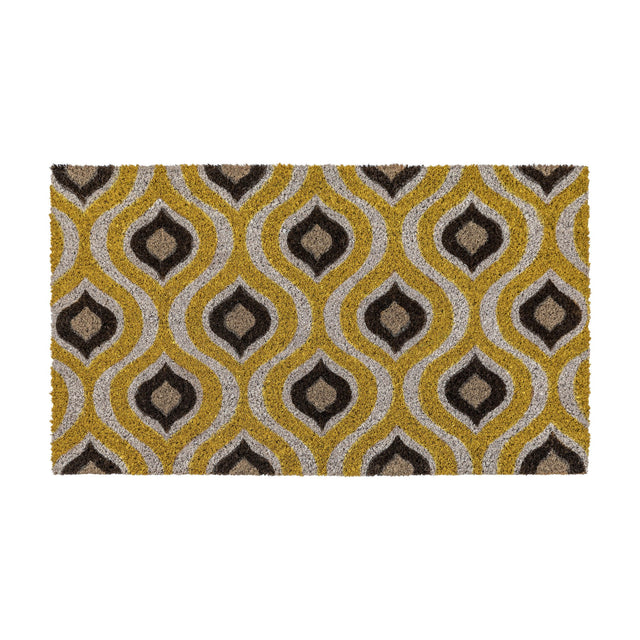 Ikat Coir Doormat
