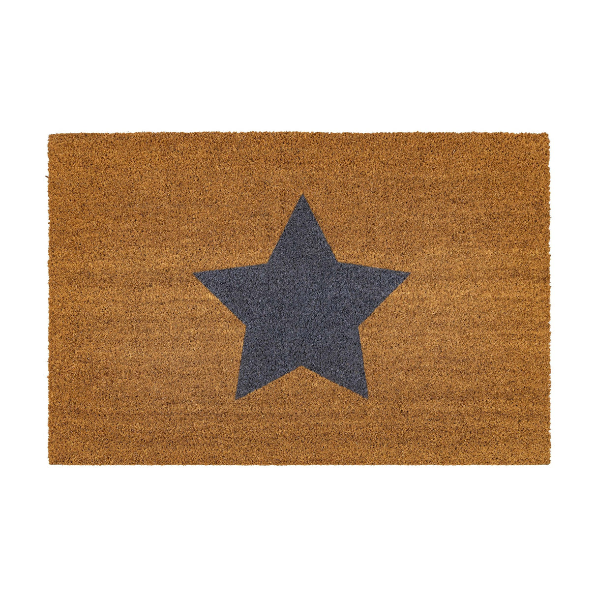 Jumbo Star Coir Doormat – Natural