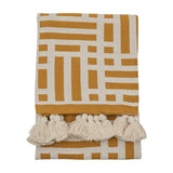 Merton Knitted Tassel Throw