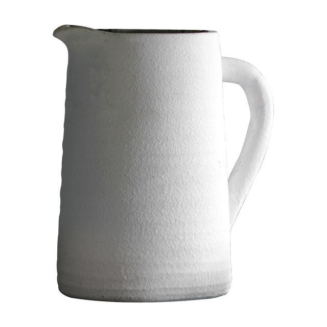 Stenson Textured Terracotta Jug Vase
