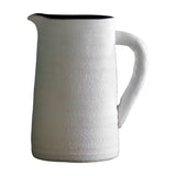 Stenson Textured Terracotta Jug Vase