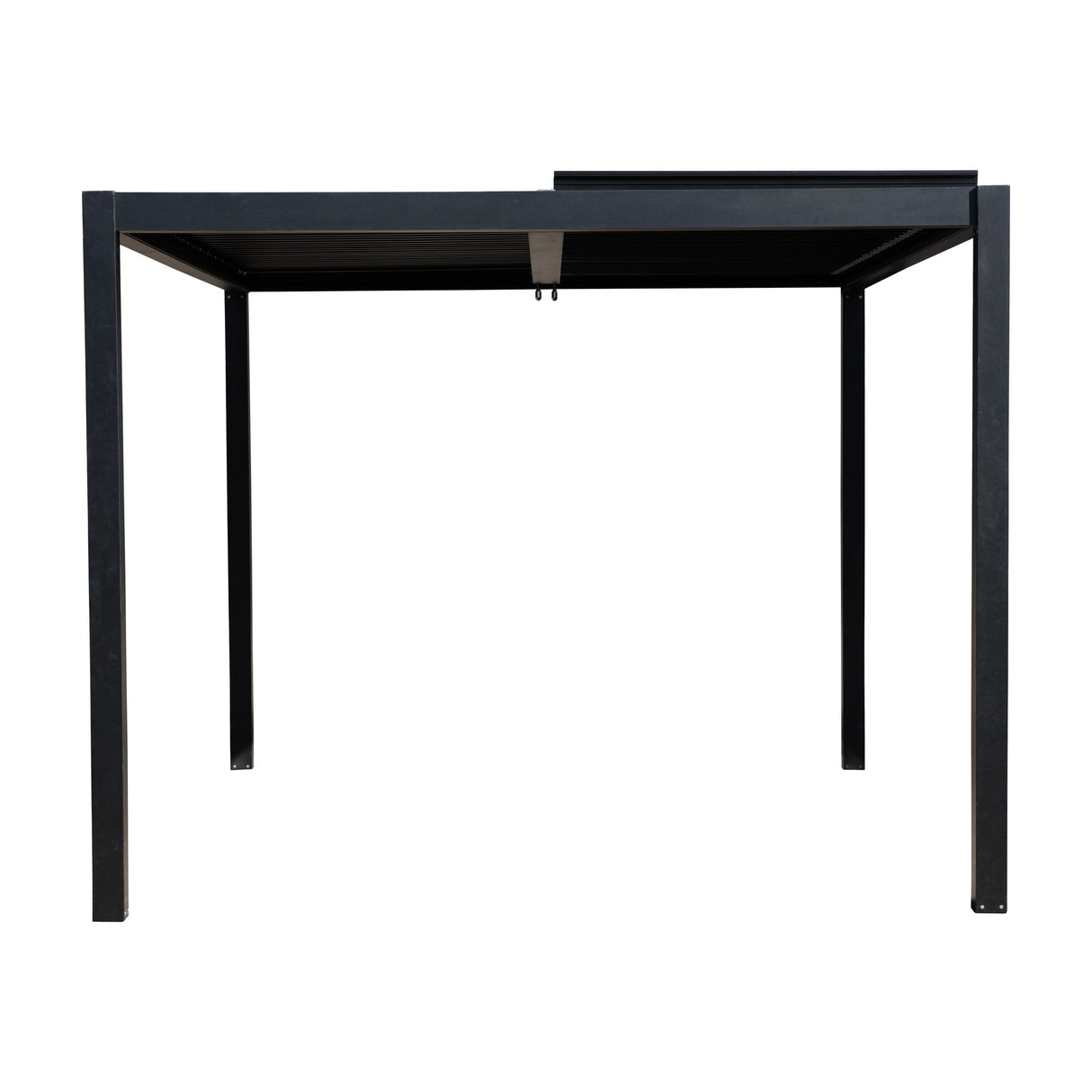 Messina Aluminium Louvred Pergola 3000x4000mm – Black