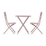 Brindisi Folding Bistro Set with 2 Chairs
