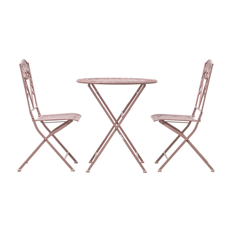 Brindisi Folding Bistro Set with 2 Chairs