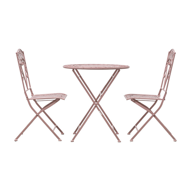 Brindisi Folding Bistro Set with 2 Chairs