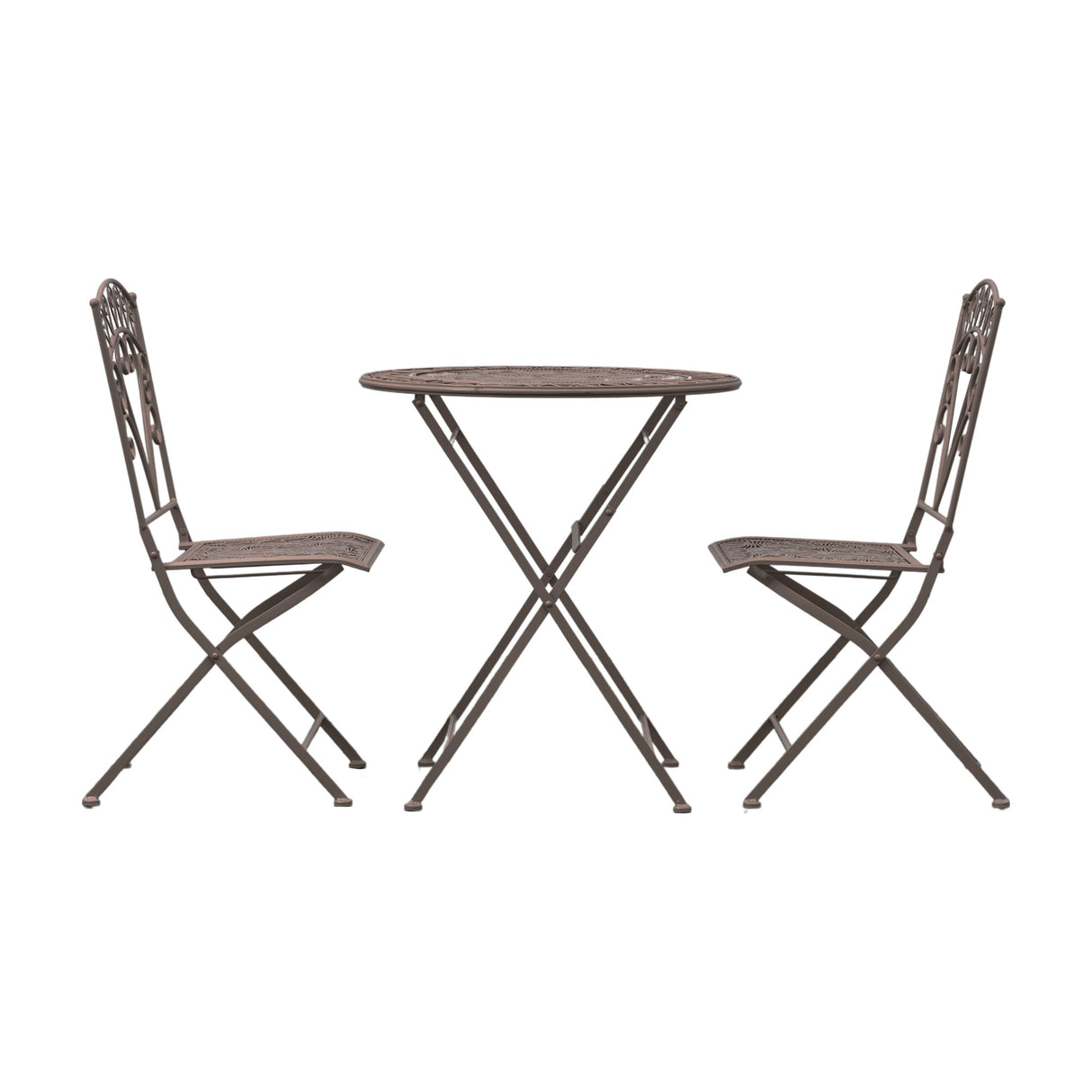 Brindisi Folding Bistro Set with 2 Chairs