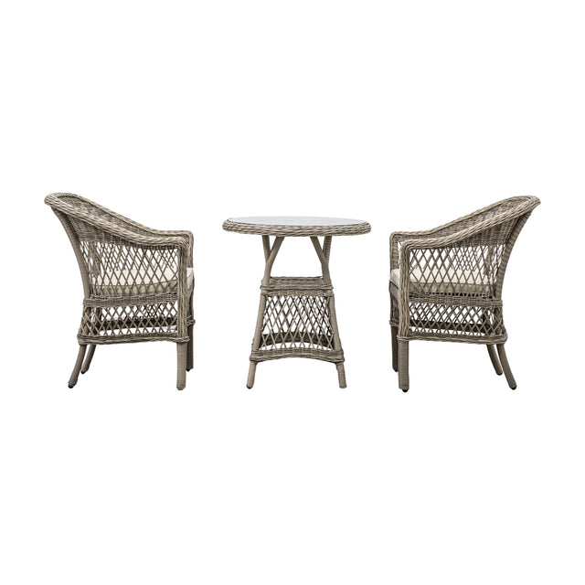 Menton Bistro Set – Stone