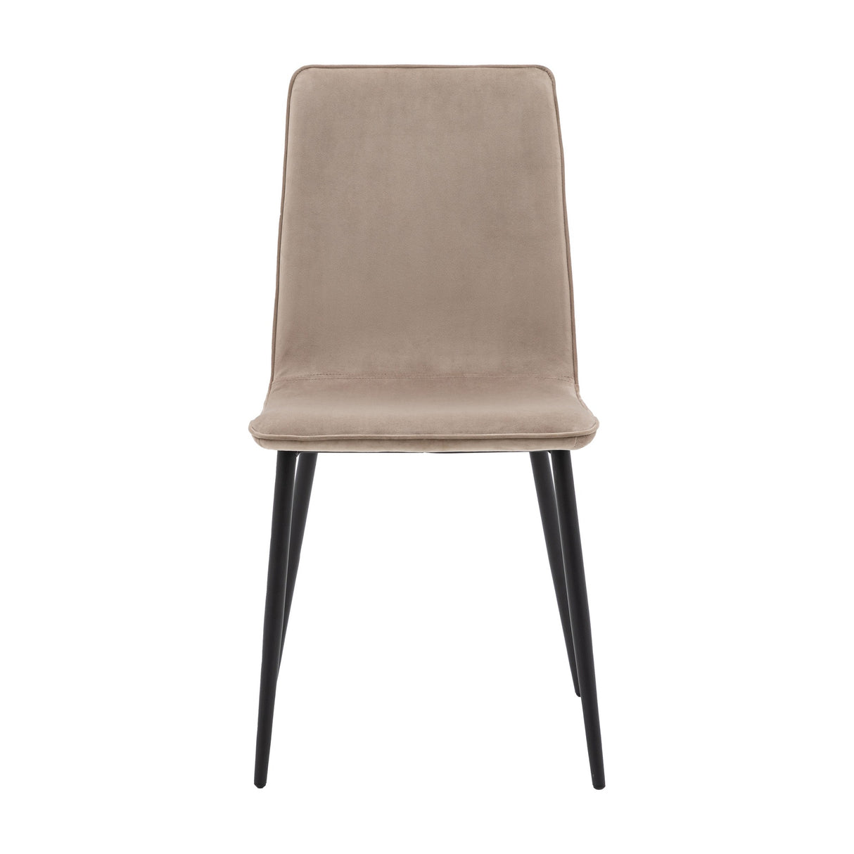 Widdicombe Velvet Dining Chair Set of 2 – Taupe
