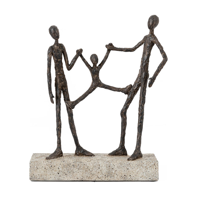 Swing Family Sculpture – Bronze