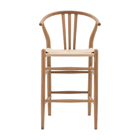 Whitney Wishbone Bar Stool Set of 2