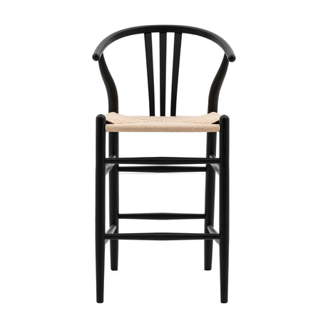 Whitney Wishbone Bar Stool Set of 2