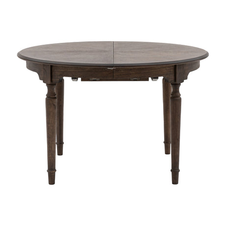 Madison Extending Round Dining Table – Coffee