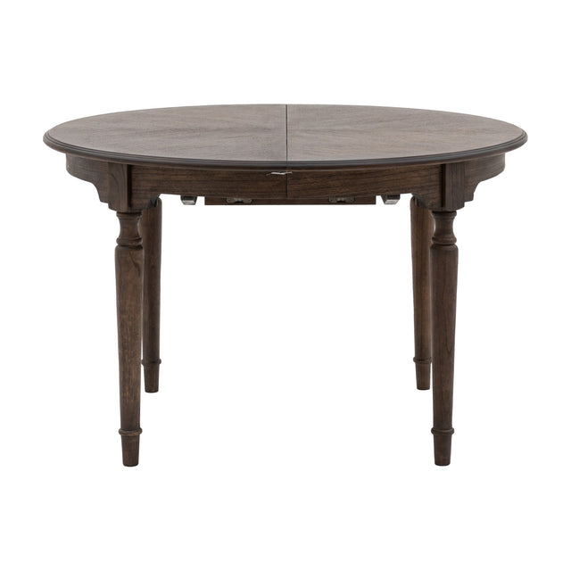 Madison Extending Round Dining Table – Coffee