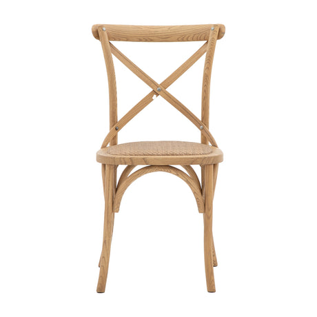 Cafe Cross-Back Dining Chair Set of 2