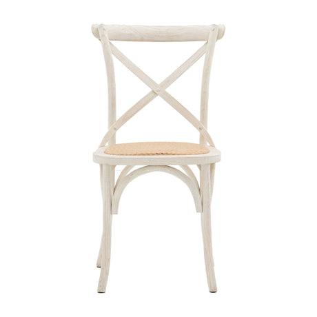 Cafe Cross-Back Dining Chair Set of 2