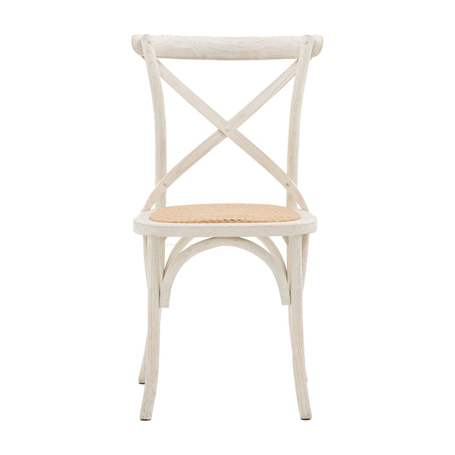 Cafe Cross-Back Dining Chair Set of 2