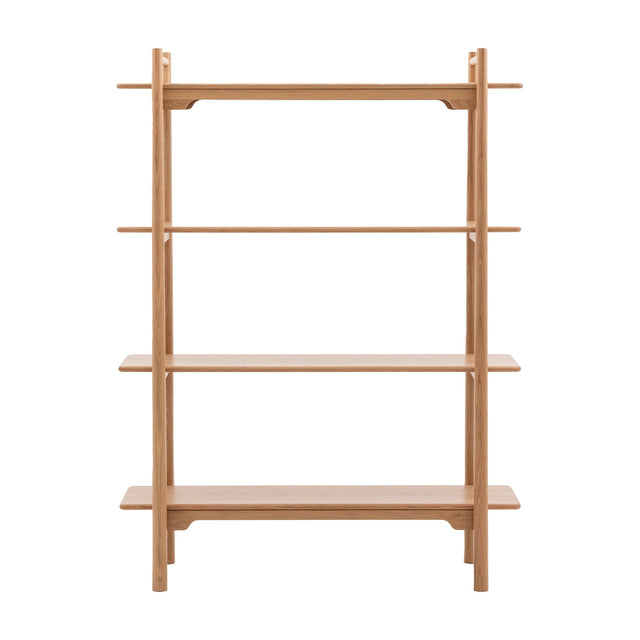 Wycombe Open Display Shelving Unit – Oak