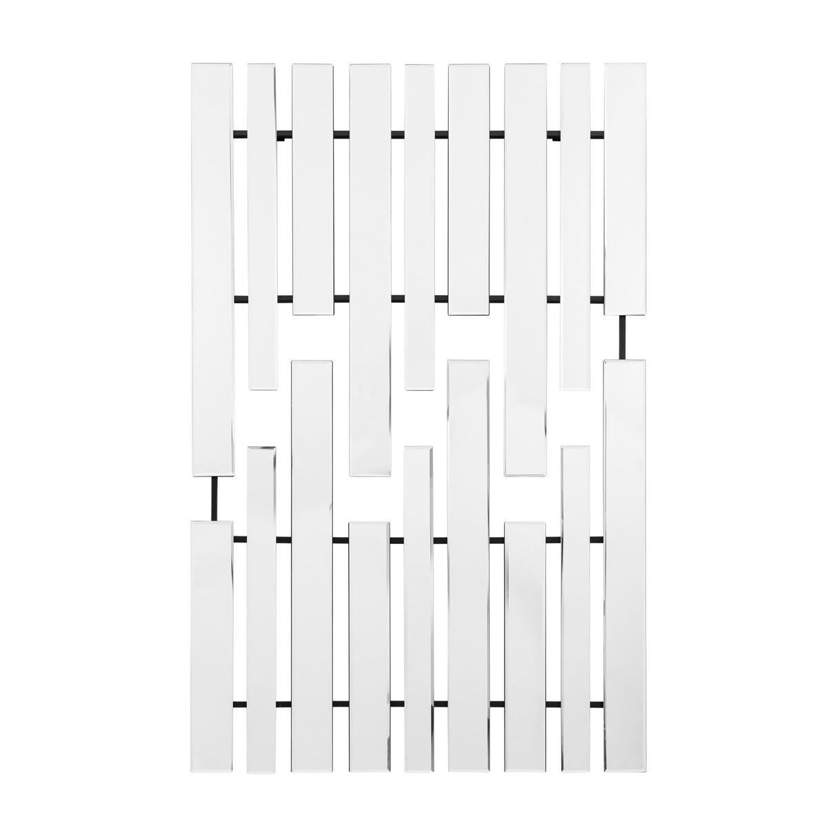 Parsloes Multi-Panel Mirror – Silver