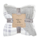 Kilburn & Scott Tartan Sherpa Throw