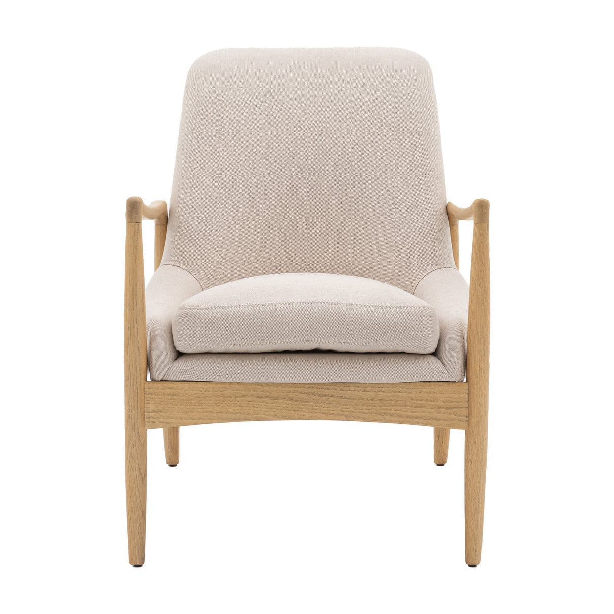 Carrera Armchair – Natural Linen