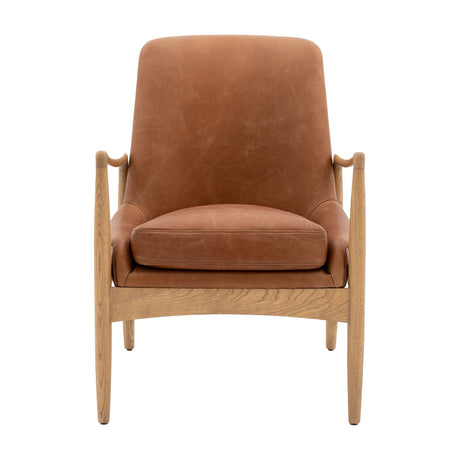 Carrera Leather Armchair – Brown