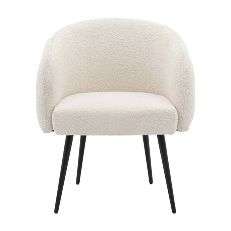 Bugatti Boucle Tub Chair – Off White