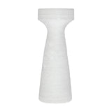 Luna Textured Ceramic Pillar Candle Holder