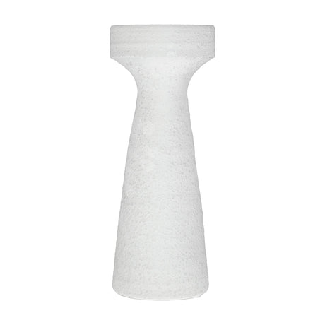 Luna Textured Ceramic Pillar Candle Holder